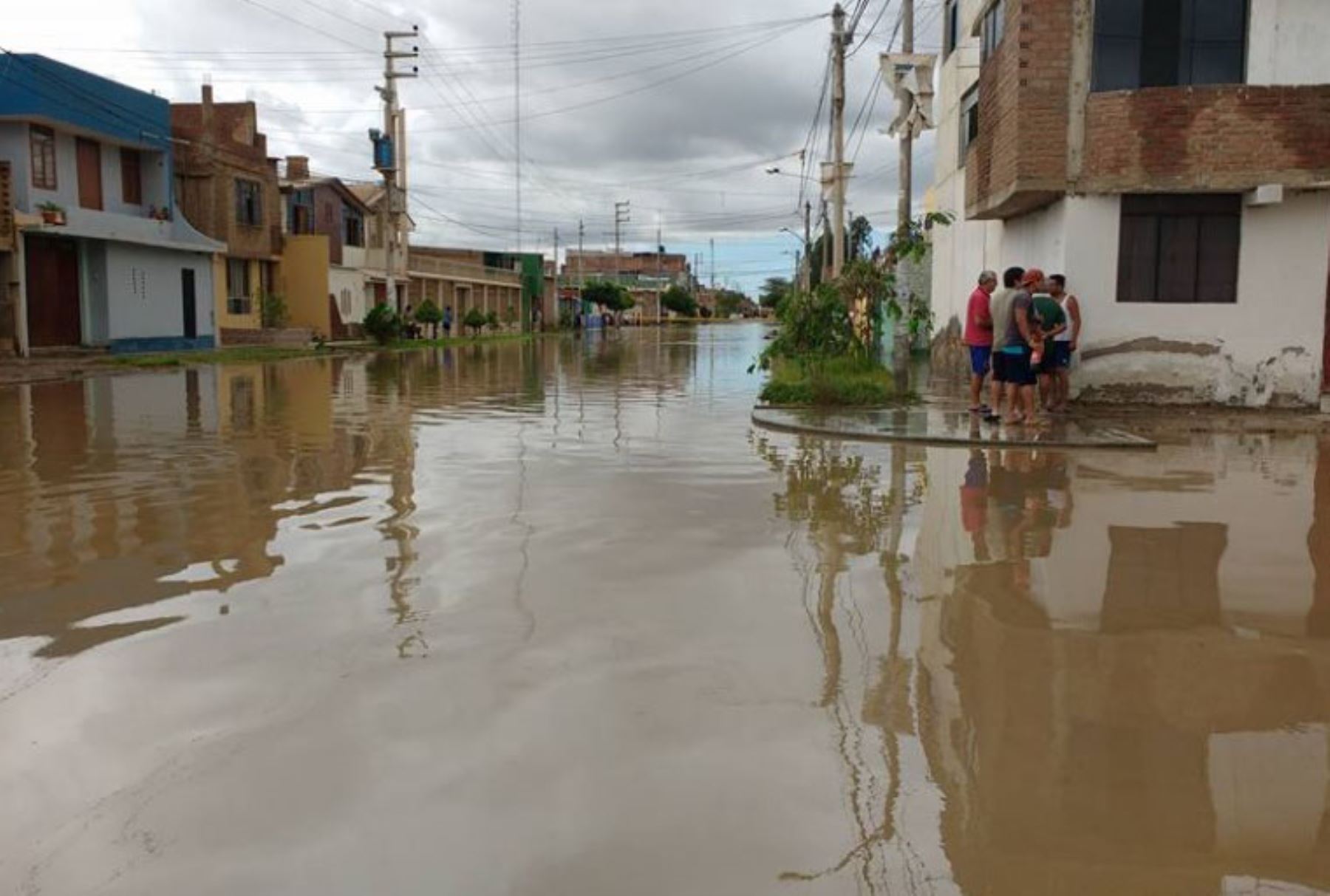 Eventuales lluvias afectarían al 70% de viviendas colapsadas por El Niño en Lambayeque. ANDINA/Difusión