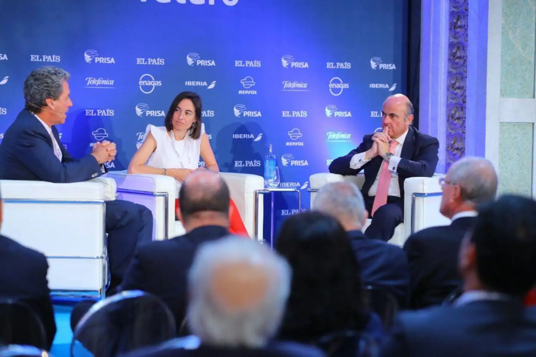 El jefe del Estado, Pedro Pablo Kuczynski, participa del foro “El Perú del Futuro”, organizado por el Grupo Prisa, en Madrid. Foto: ANDINA/ Andres Valle - Presidencia