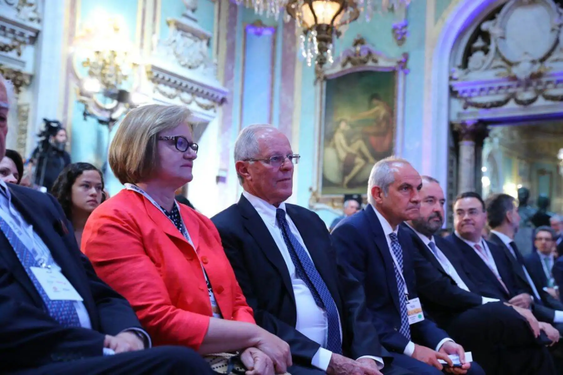 El jefe del Estado, Pedro Pablo Kuczynski, participa del foro “El Perú del Futuro”, organizado por el Grupo Prisa, en Madrid. Foto: ANDINA/ Andres Valle - Presidencia