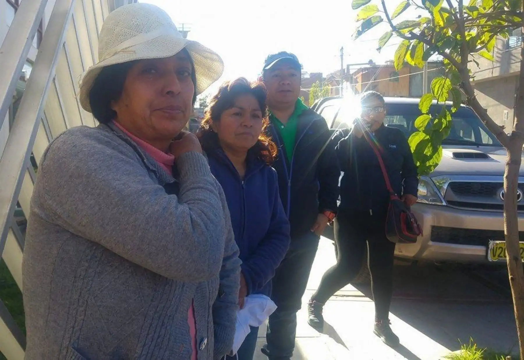 Familiares de John Barrientos agradecieron trabajo de Eloy Cacya que halló el cuerpo del joven en el volcán Misti. ANDINA
