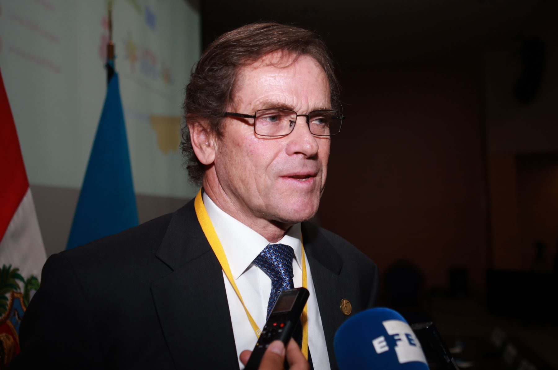 Presidente de la Copal, Carlos Neuhaus. ANDINA/Jhony Laurente