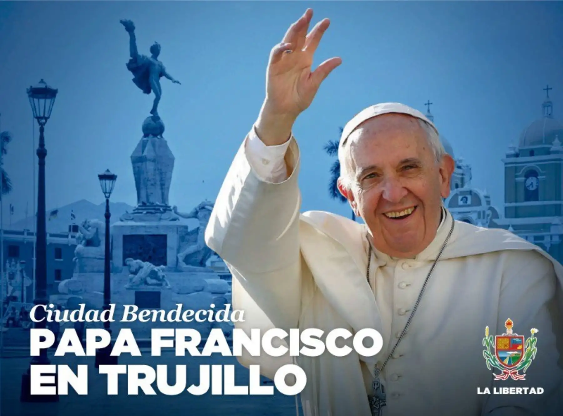El Ministerio de Vivienda, Construcción y Saneamiento (MVCS) culminó la limpieza de más de 11,000 metros cúbicos de desmonte y residuos sólidos de la ruta de circulación que tendrá la comitiva del Papa Francisco en la ciudad de Trujillo durante su visita programa para el próximo 20 de enero. ANDINA/Difusión
