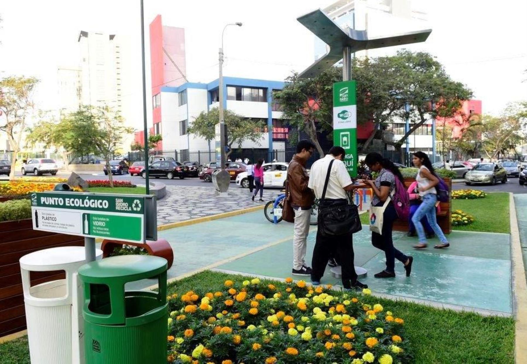 San Isidro es premiado por su trabajo en recuperación de espacios públicos. Foto: ANDINA/Difusión.
