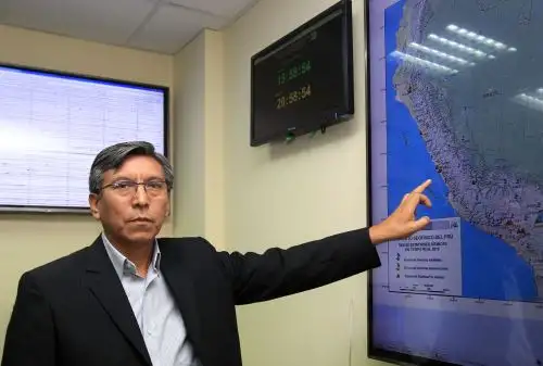 Hernando Tavera asegura que la mayor ocurrencia registrada en el país y en la región es normal debido a la reactivación de una falla geológica. Foto:ANDINA/Héctor Vinces.