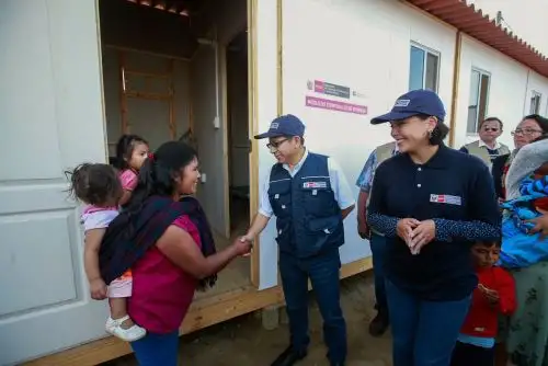 Gobierno destina S/ 300 millones para segundo lote de módulos de vivienda temporal.