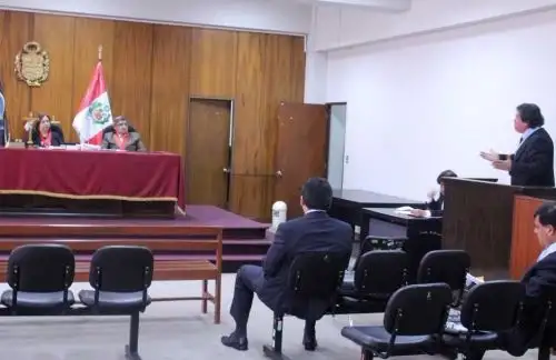 Exposición de motivos de la defensa de los procesados por el Caso Ecoteva. Foto: Difusión.