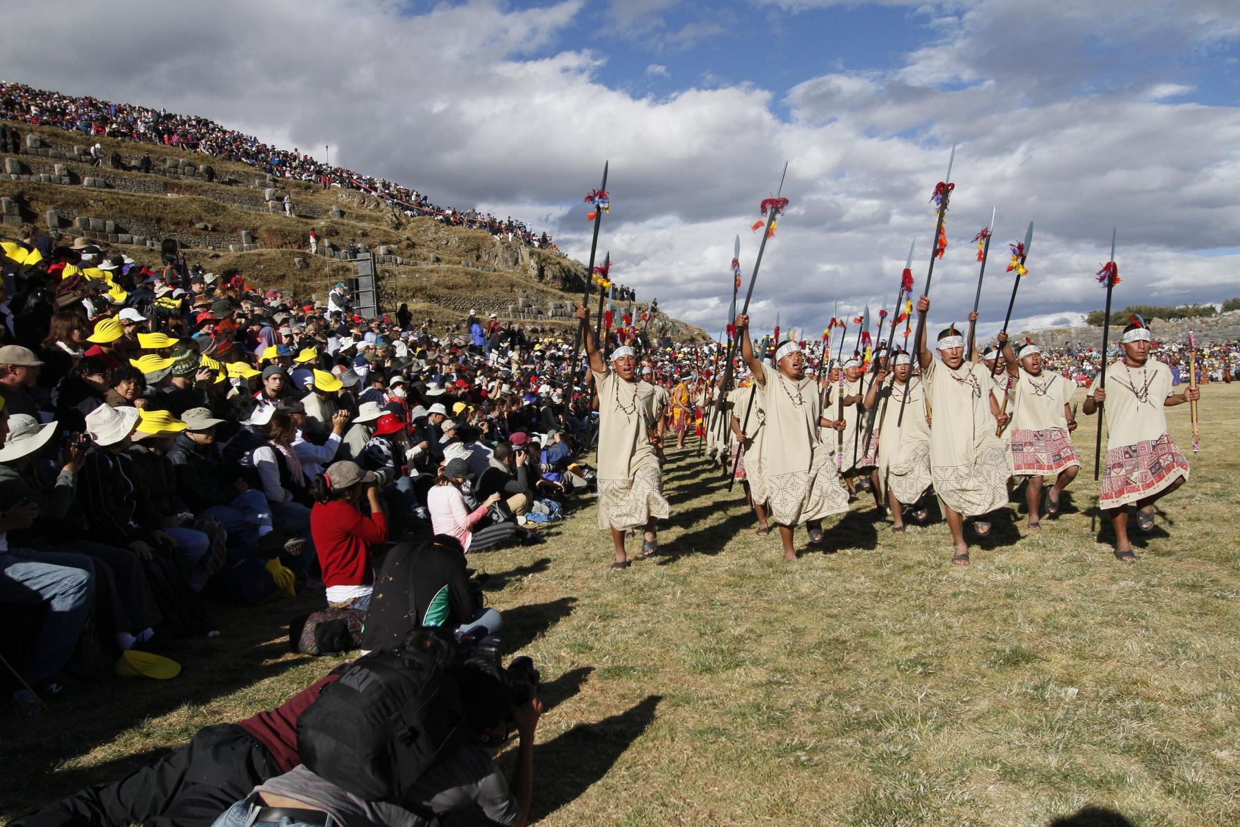350 personas protegerán Sacsayhuamán durante escenificación del Inti Raymi en Cusco. ANDINA
