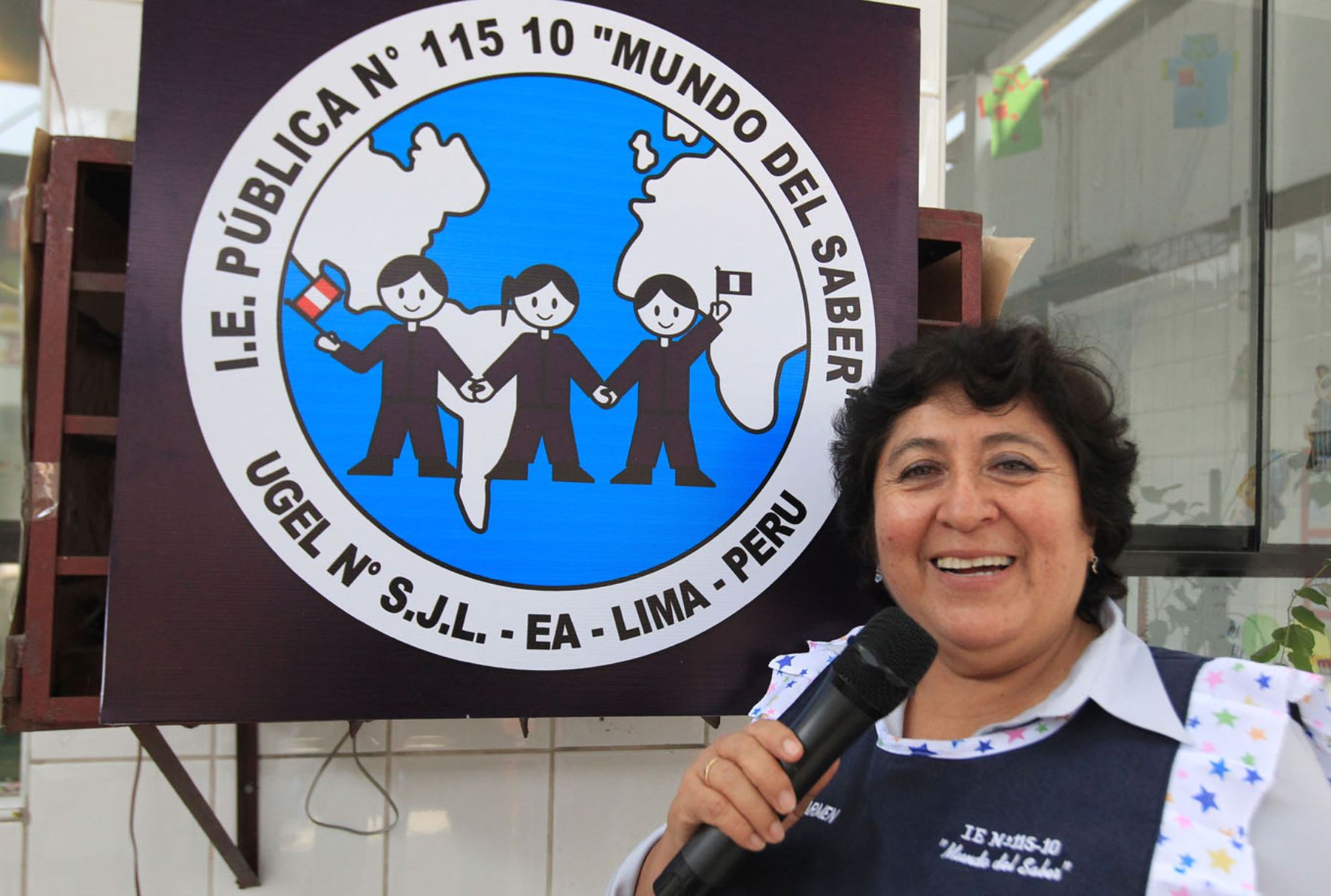 "El Mundo del Saber" es el mejor colegio de educación inicial en Lima Metropolitana. ANDINA/Héctor Vinces