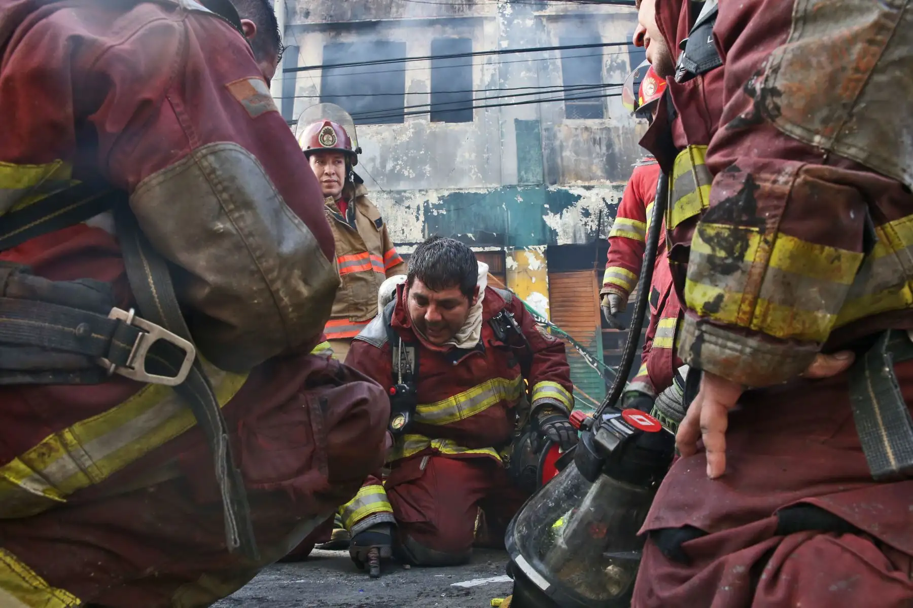 Lima - 23 junio 2017  Lugar del incendio en la galería Nicolini, cerca a la zona comercial Las Malvinas, en el Cercado de Lima. Foto: ANDINA/Archivo