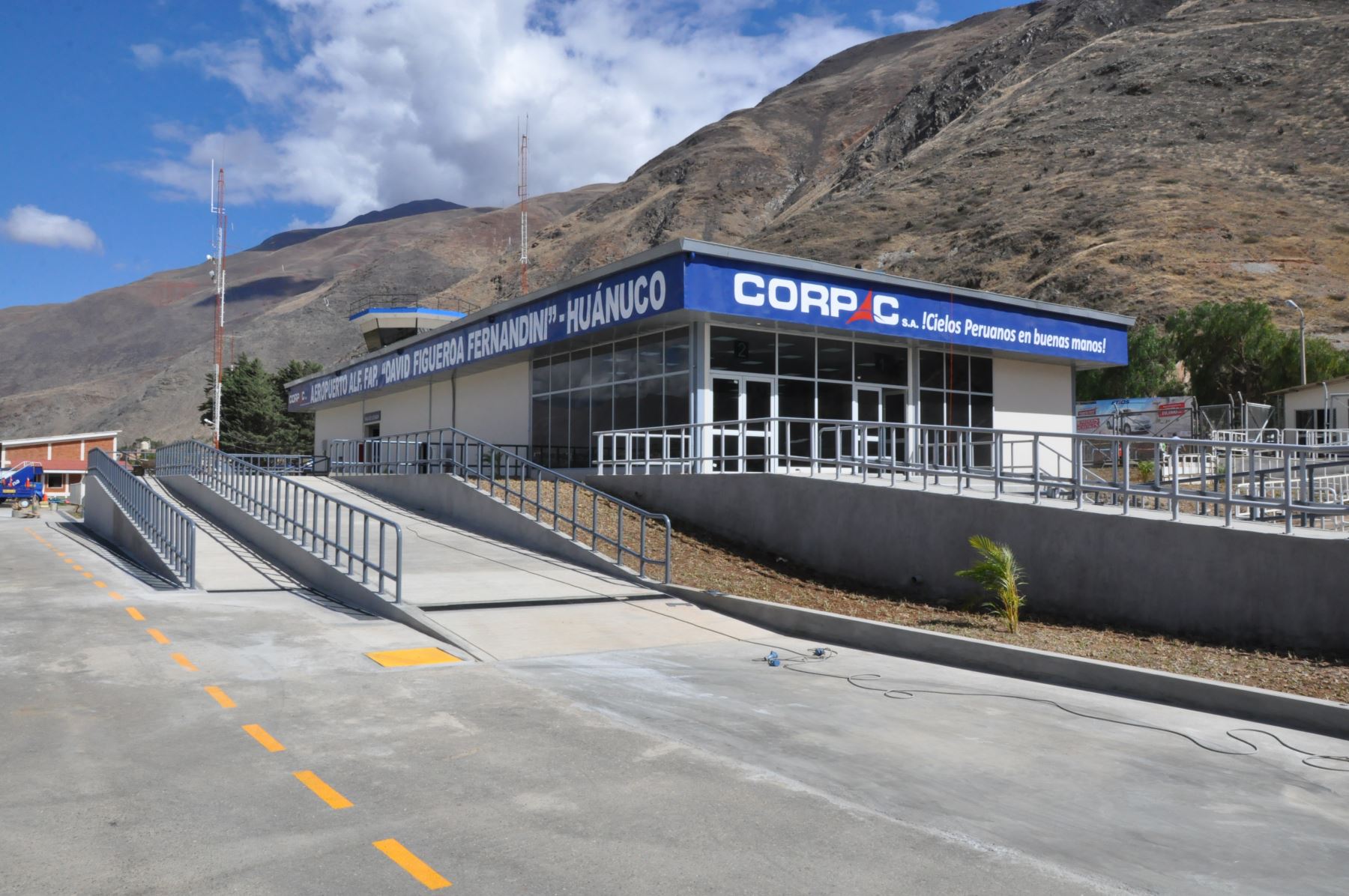 Corpac invierte S/ 3 millones para remodelar el aeropuerto de Huánuco.