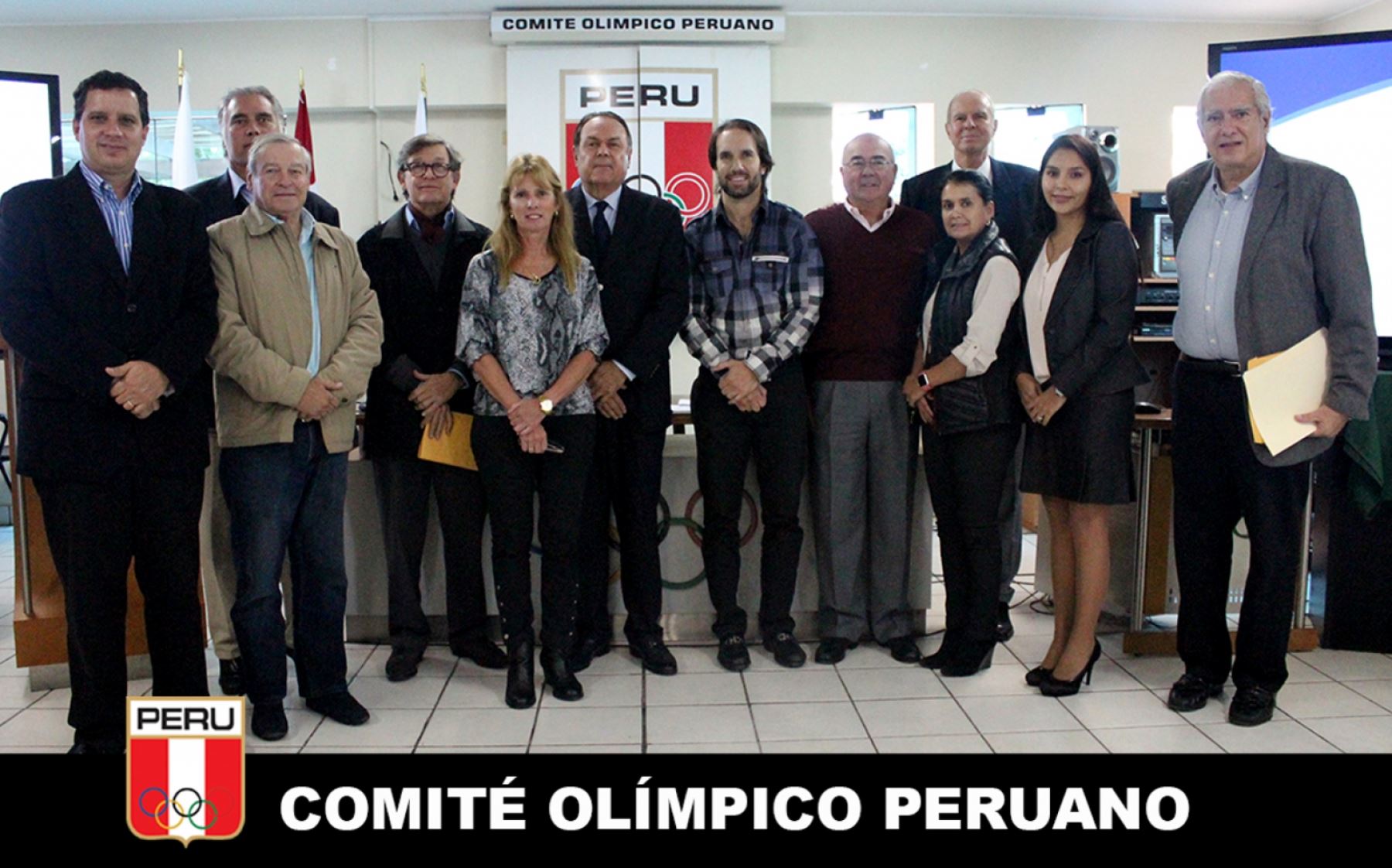 Se conformó a la nueva directiva del Comité Olímpico Peruano
