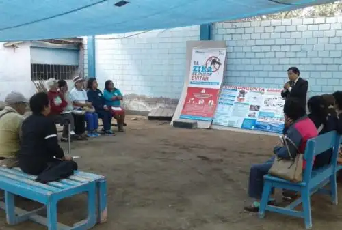 Recomiendan buenas prácticas para prevenir el dengue en Lamba.Foto:  ANDINA/Difusión.