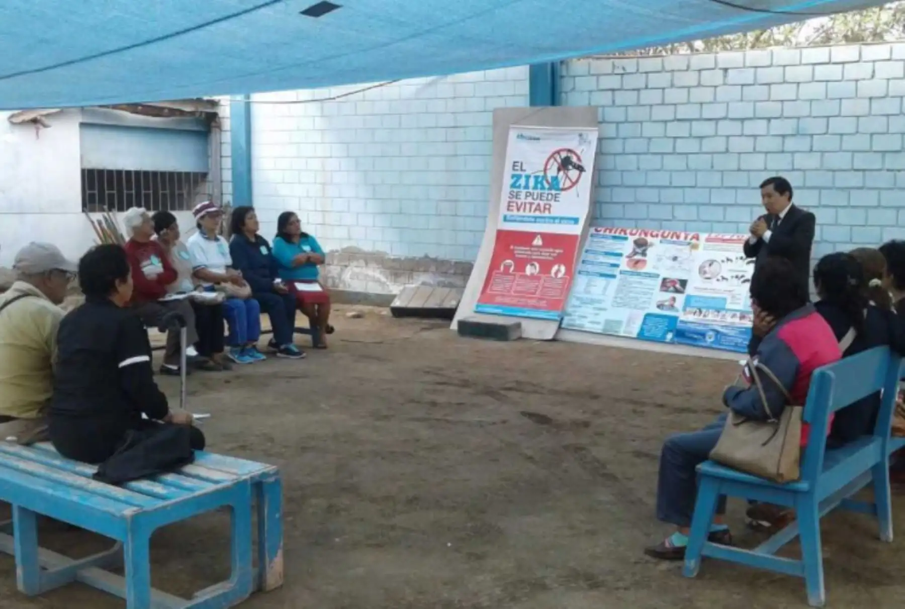 Recomiendan buenas prácticas para prevenir el dengue en Lamba.Foto:  ANDINA/Difusión.