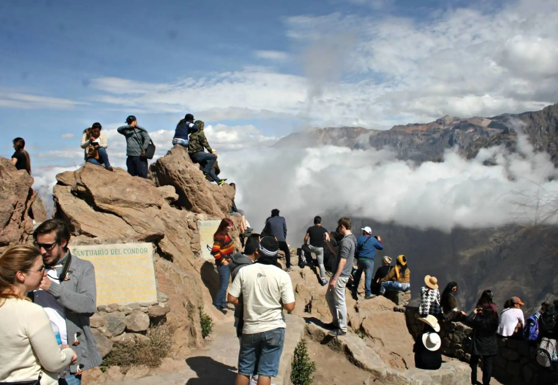 Más de 13,000 turistas visitaron el Colca durante Semana Santa. ANDINA/Difusión