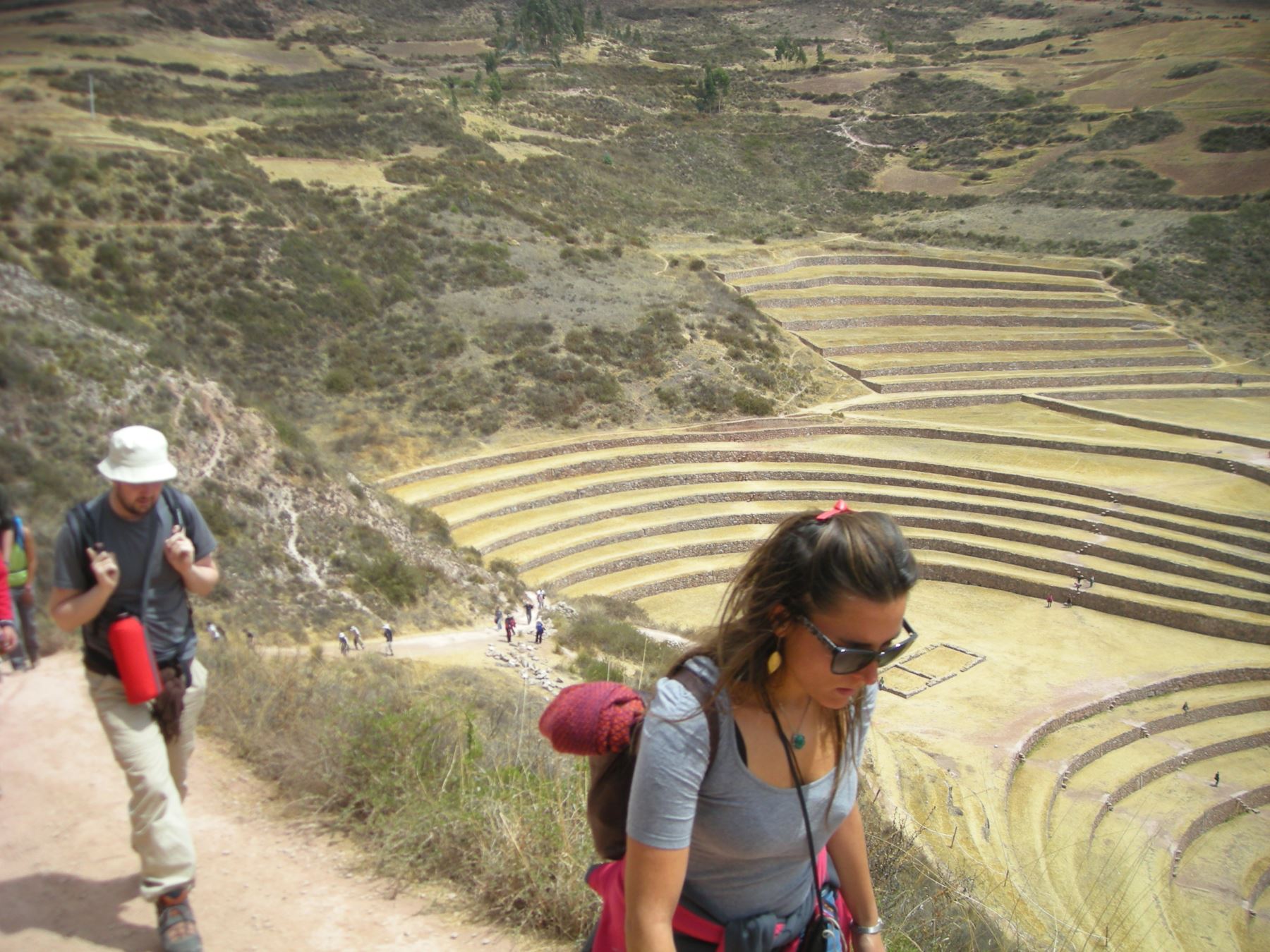 Sitio arqueológico de Moray, en Cusco. ANDINA/archivo