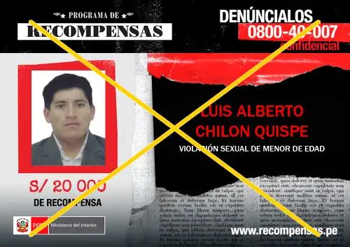 El detenido fue trasladado a la Comisaría de Mala para las diligencias respectivas.