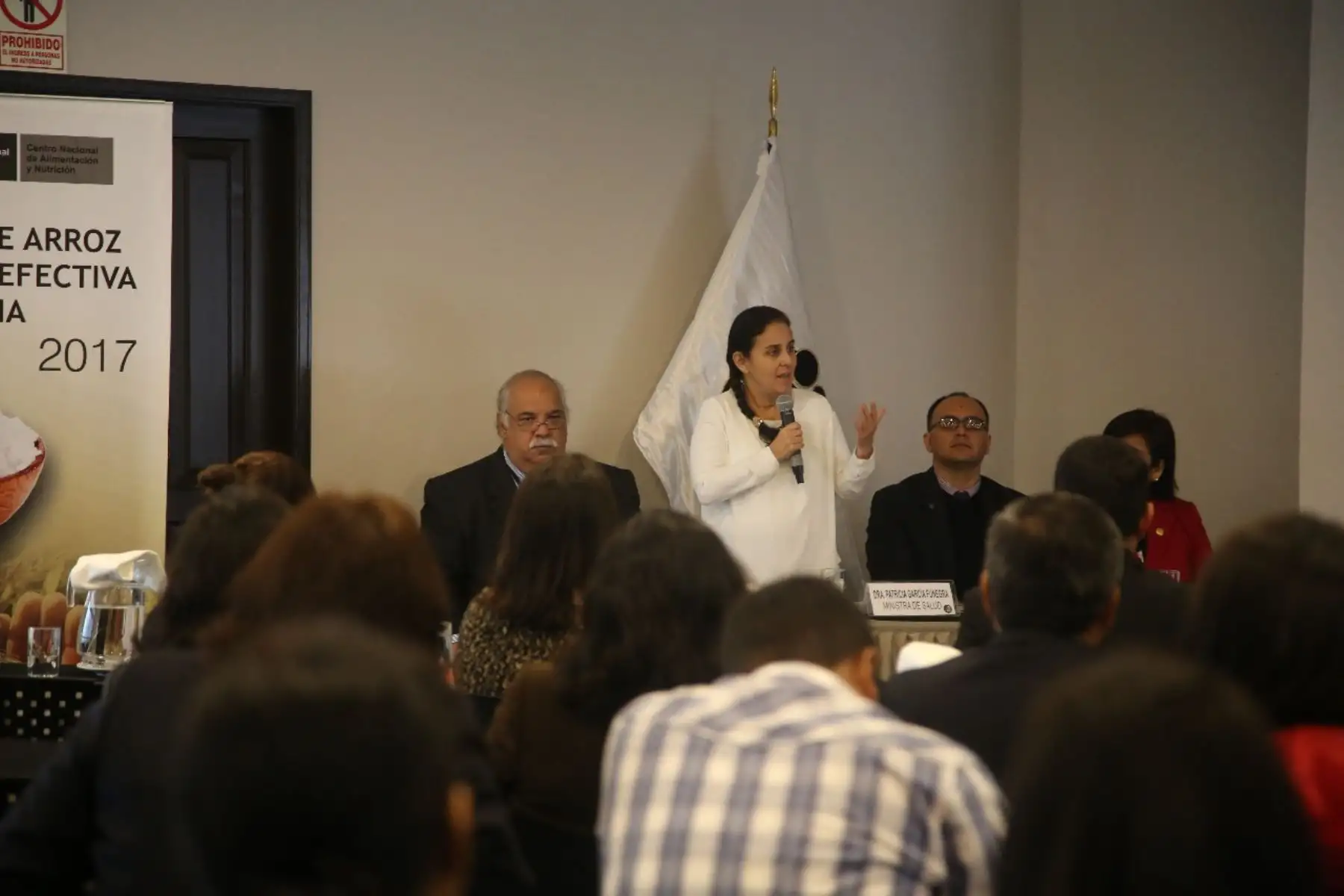 Ministra participó en evento. Foto: Minsa