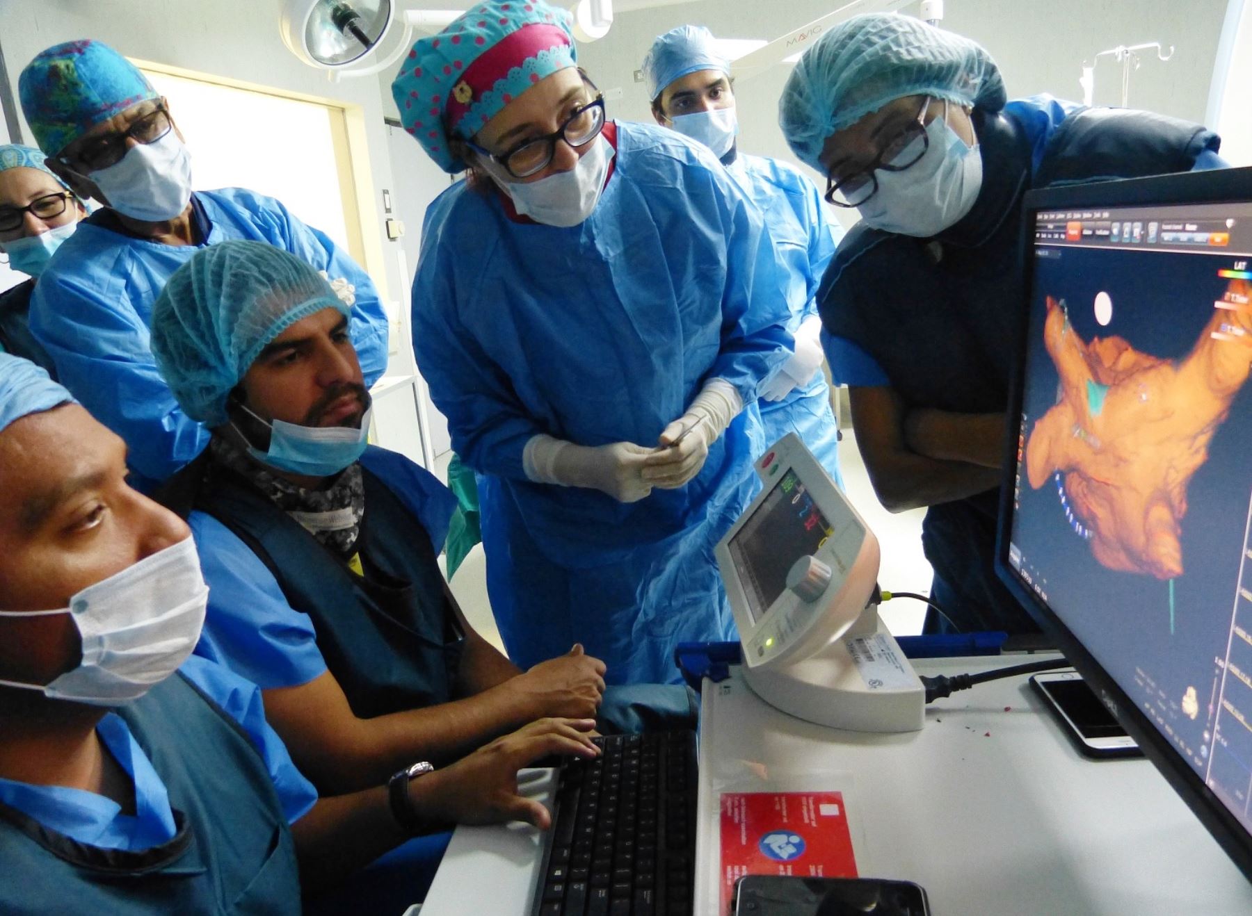 Instituto del Corazón cuenta con equipo de alta tecnología para diagnóstico de arritmias. Foto: ANDINA/Difusión.