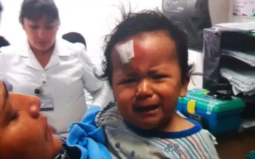 Bebe de 10 meses se encuentra en Clínica sin sus familiares.