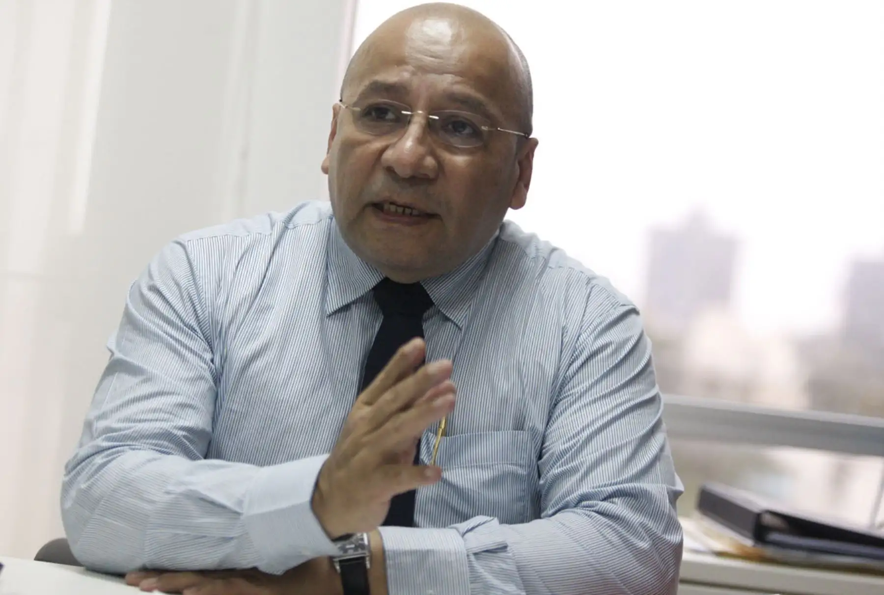 Economista Kurt Burneo. ANDINA/Eddy Ramos