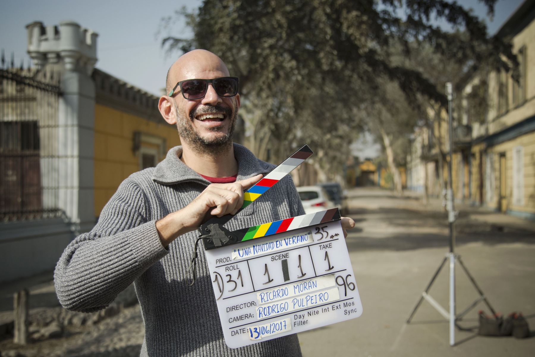 Morán debuta como director en esta cinta. Foto cortesía: Daniela Talavera.