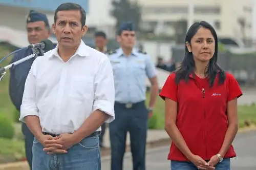 ex presidente de la República, Ollanta Humala; y su esposa, Nadine Heredia. Foto: ANDINA/ Vidal Tarqui