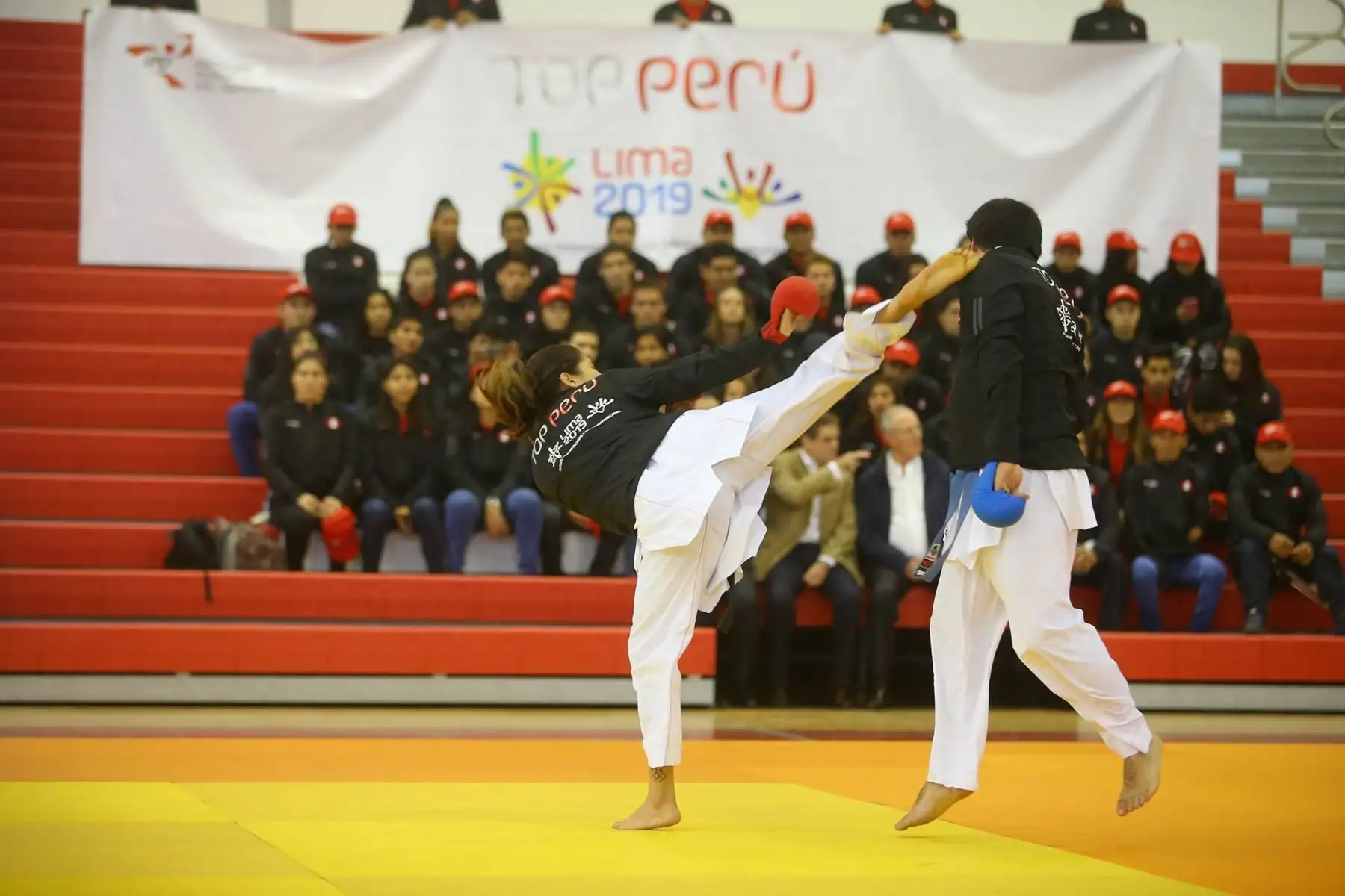 El Presidente Pedro Pablo Kuczynski participa en la presentación del equipo oficial Top Perú 2019, conformado por deportistas de diversas disciplinas que competirá en los XVIII Juegos Panamericanos Lima 2019.Foto: ANDINA/ Prensa Presidencia
