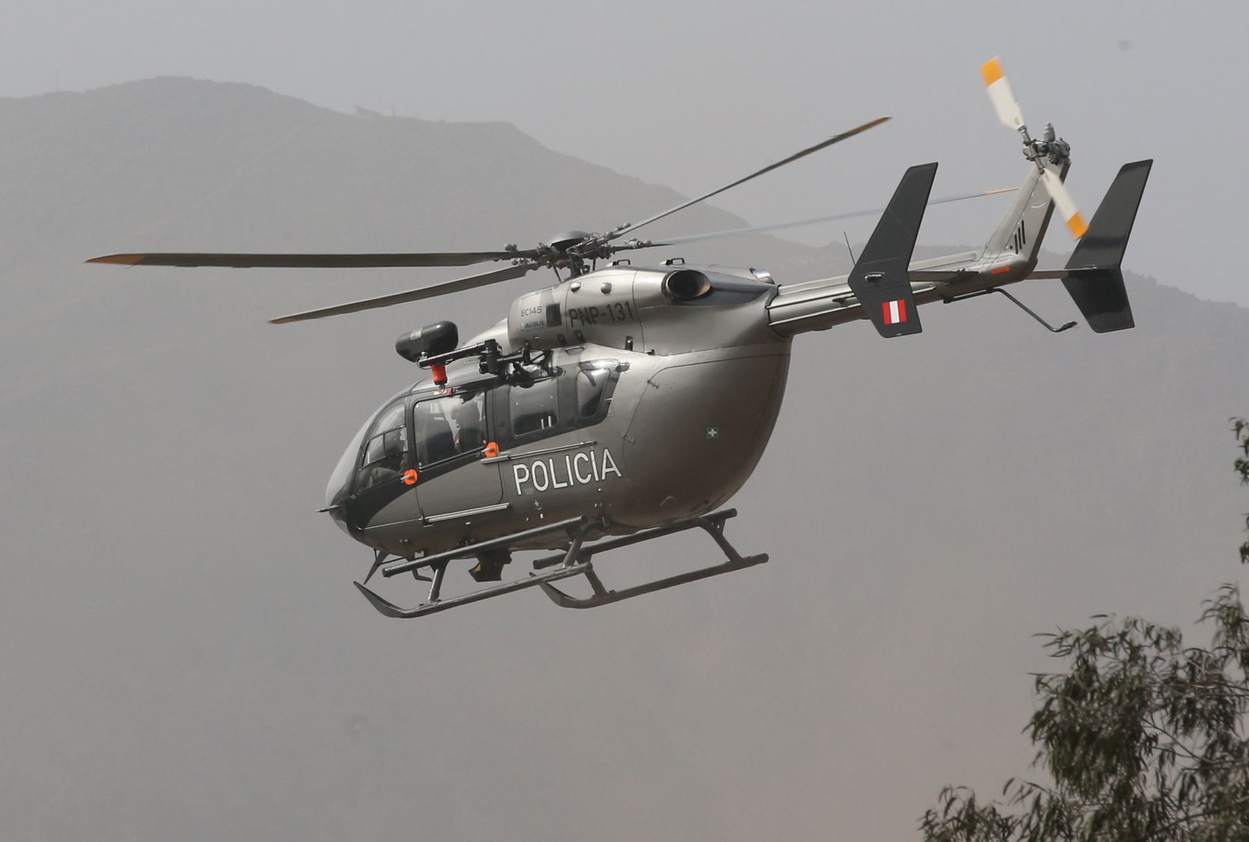 En helicópteros trasladan a Ollanta Humala y Nadine Heredia a sus respectivos penales. Foto: ANDINA/Oscar Farje.