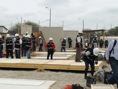 Sencico instala 311 módulos de vivienda en zonas damnificadas en Piura.
