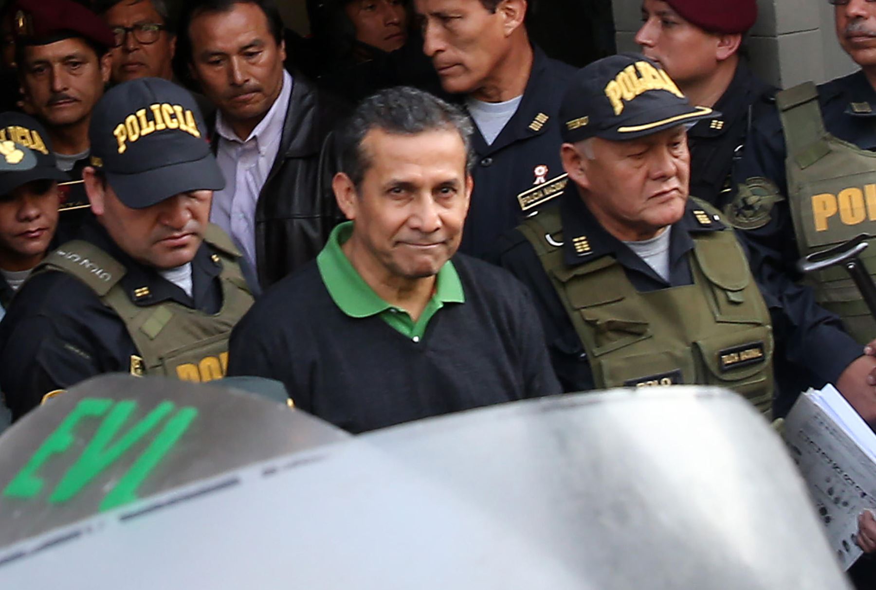 Ollanta Humala cumplirá prisión preventiva en el penal Barbadillo de la Diroes. Foto: Efe.
