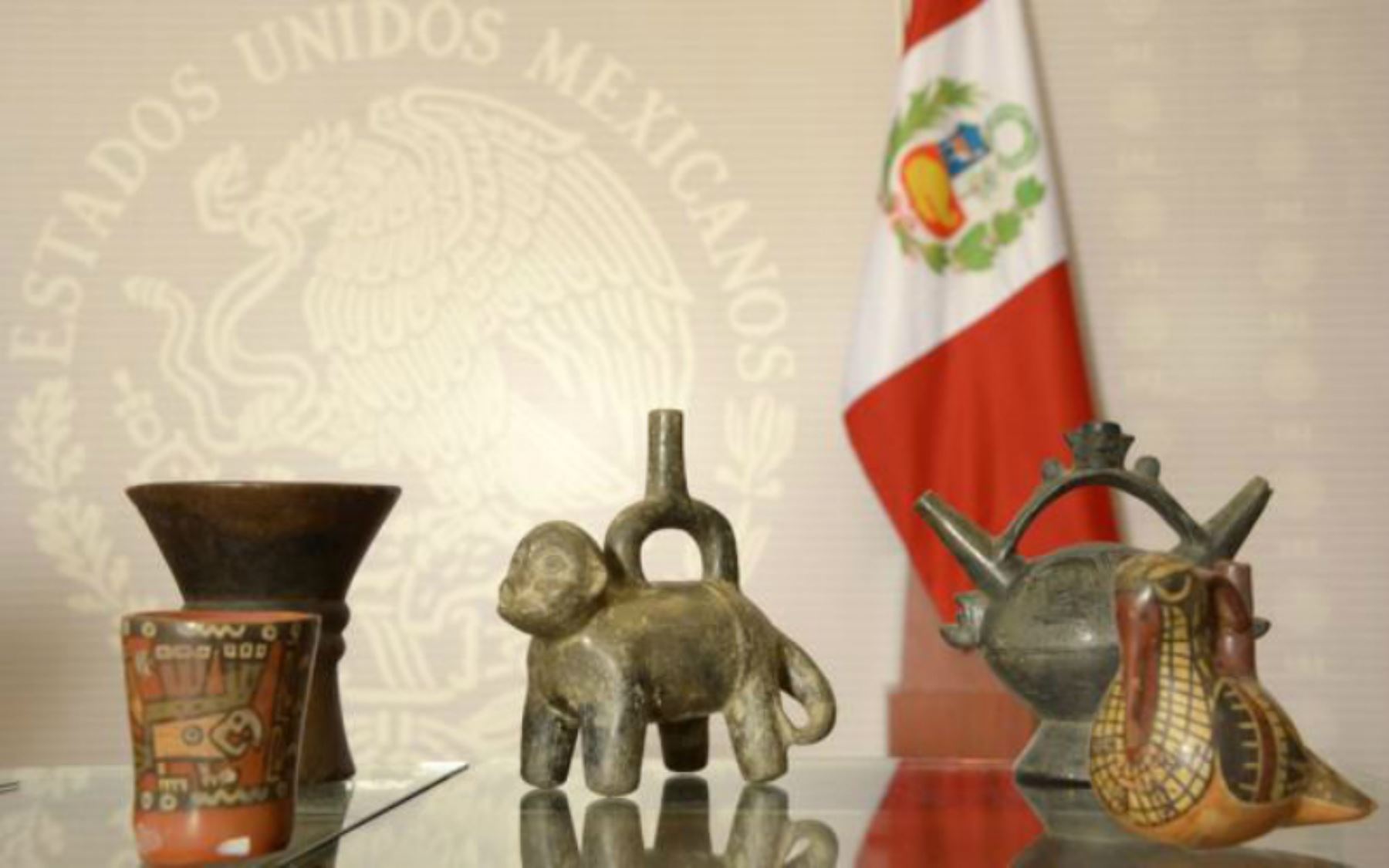 México restituyó piezas de nuestro patrimonio nacional
