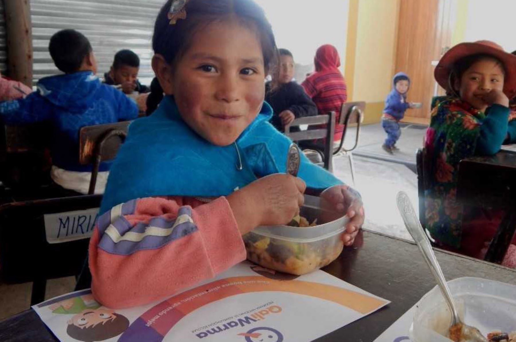Con nutritivos desayunos Qali Warma beneficia a 42 niñas y niños de las dos instituciones educativas públicas del centro poblado de Parjawillka, en el distrito de Vinchos, región Ayacucho.