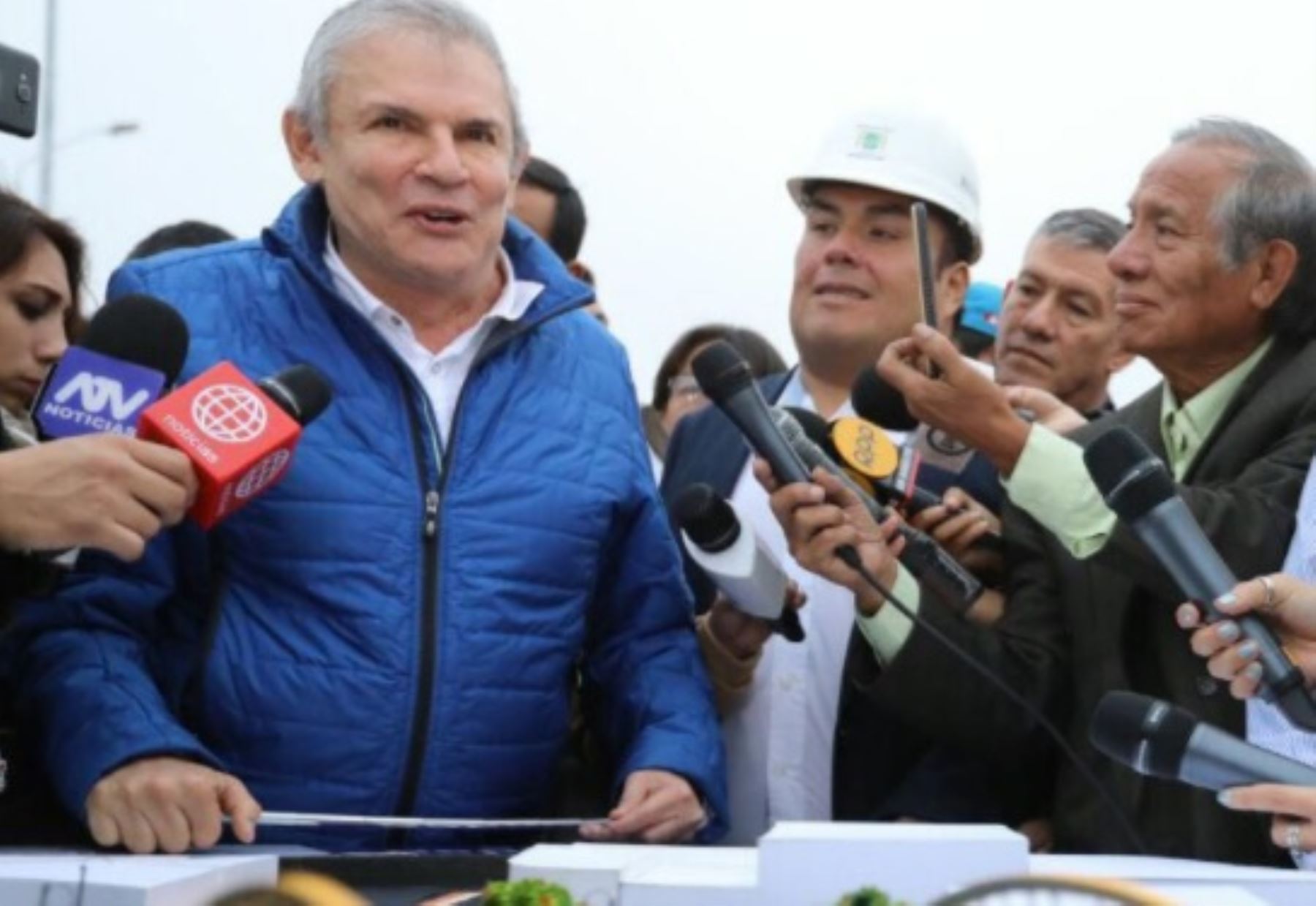 Alcalde de Lima declaró durante apertura de puente Bella Unión. Foto: MML