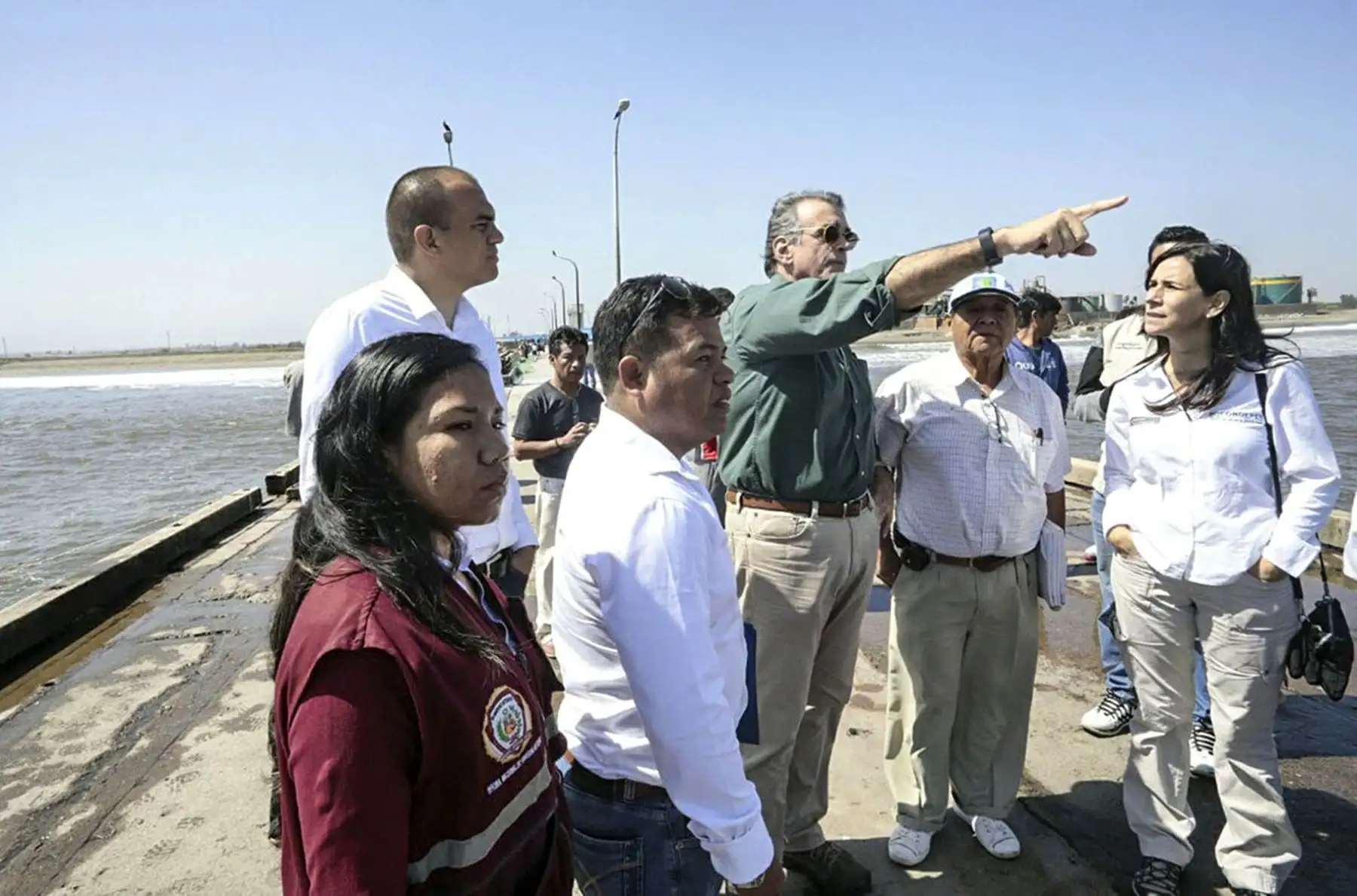 Las obras se ubican en el distrito de Pucusana en la región Lima, y en los distritos de Tambo de Mora, San Andrés, San Juan de Marcona, Laguna Grande, El Chaco, y Lagunillas en Ia región Ica.