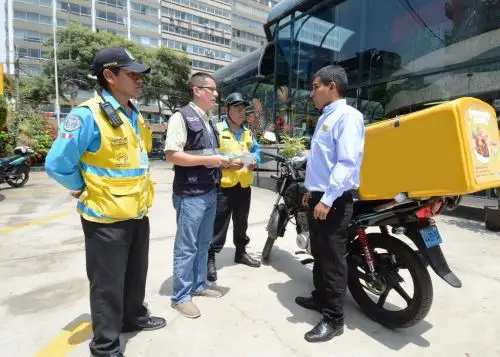 Miraflores contará con registro de motociclistas que realizan delivery. Foto: ANDINA/Difusión.