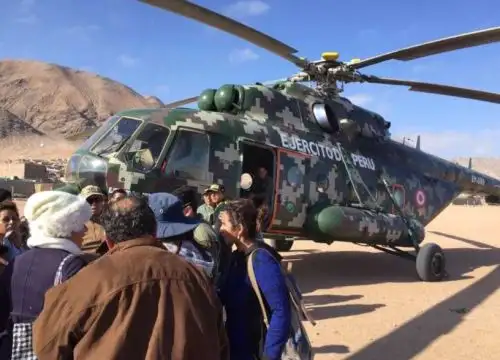 El ministro de Defensa, Jorge Nieto Montesinos, informó que puso a disposición del gobierno regional de Arequipa todas las capacidades de las Fuerzas Armadas, así como del Centro de Operaciones de Emergencia Nacional (COEN) e Indeci, para atender la situación tras el sismo de 6.3 grados registrado anoche en dicha región.