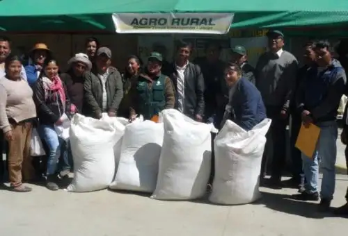 La Dirección Zonal de Agro Rural en Junín entregó 13,200 kilos de alimento suplementario concentrado para atender a 14,620 cabezas de ganado vacuno y ovino, en el marco del Decreto Supremo Nº 019-2017-PCM con el que se aprueba el Plan Multisectorial Ante Heladas y Friaje 2017.