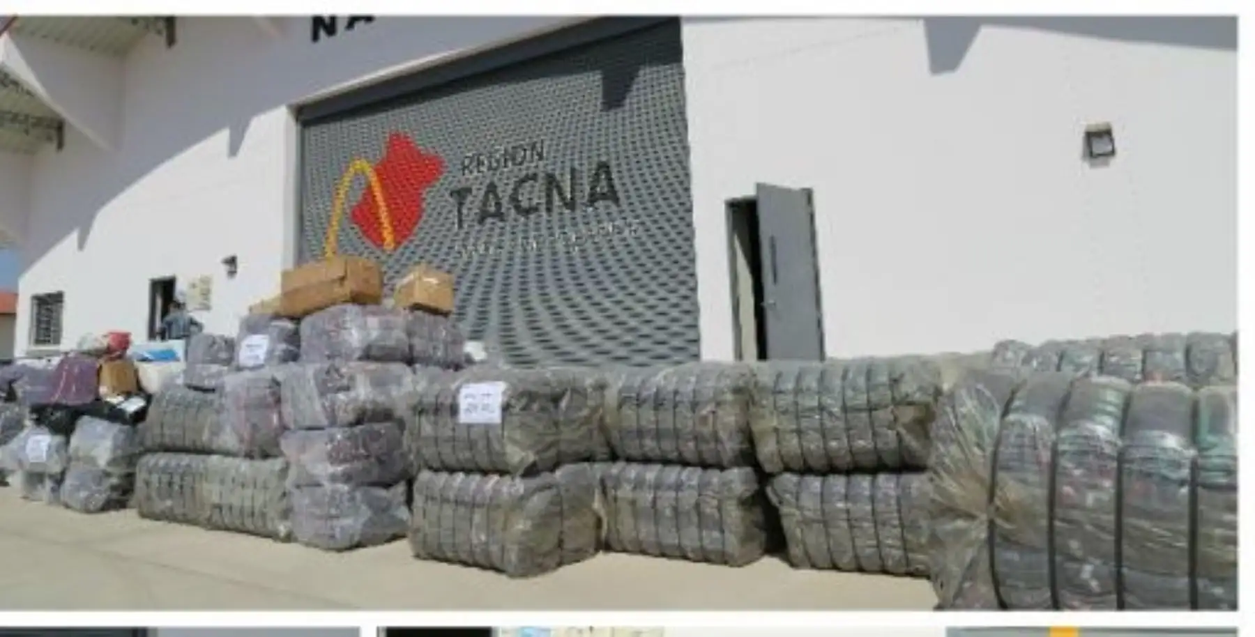Gobernador regional de Tacna, Omar Jiménez, encabezó hoy  la entrega de kits de ayuda a la población afectada por las lluvias en la zona de Viñani del distrito de Coronel Gregorio Albarracín Lanchipa.