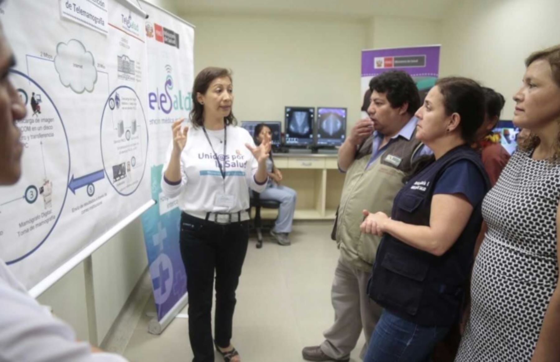 Junín: ministra de Salud lanza Telemamografía para prevenir cáncer de mama a distancia