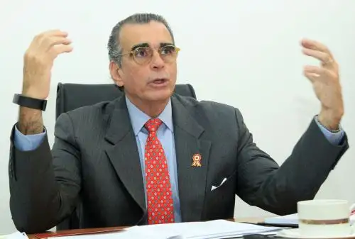 Ministro de la Producción, Pedro Olaechea. ANDINA/Héctor Vinces