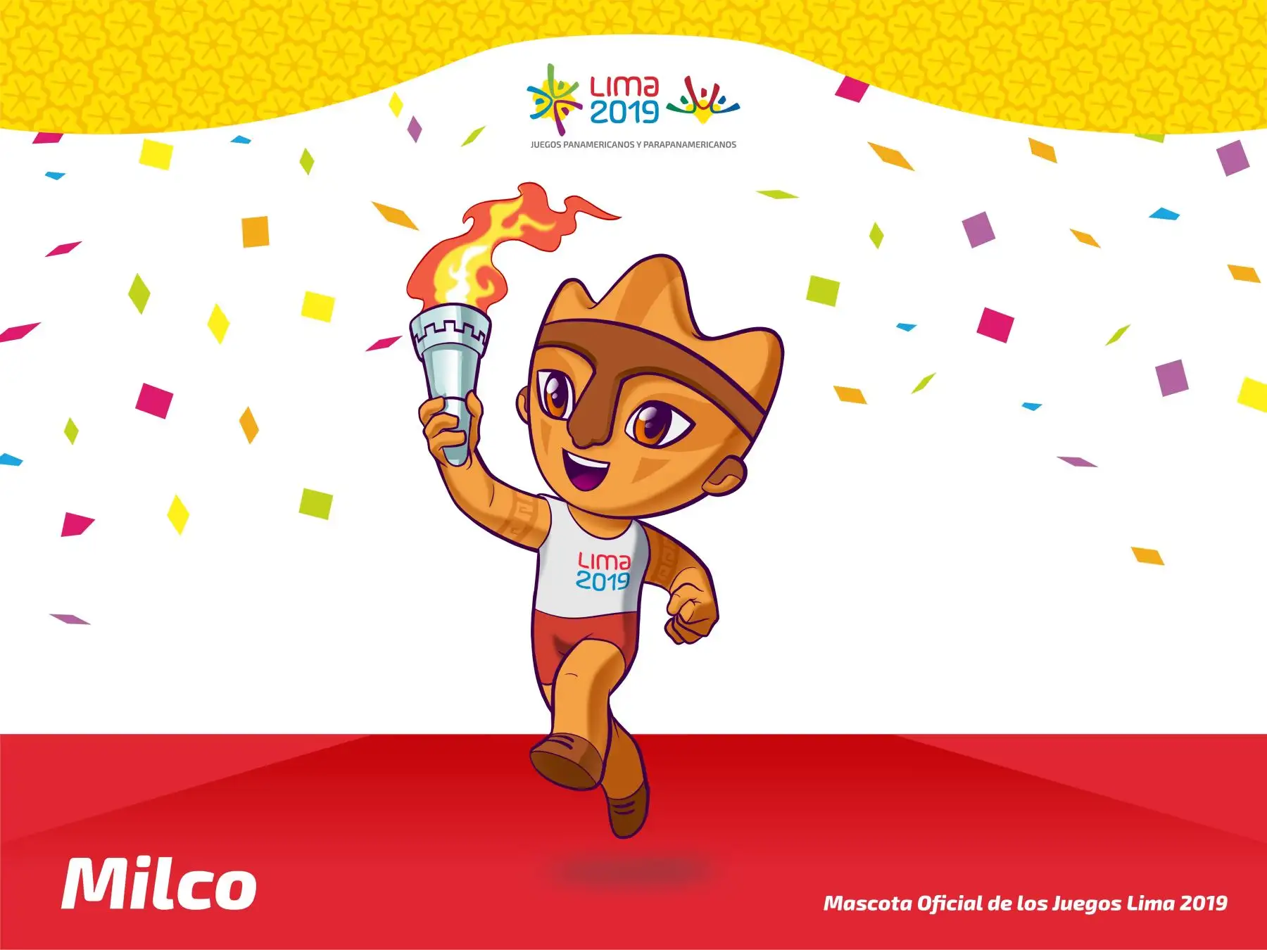 Milco fue el ganador en la elección de la mascota para los Juegos Panamericanos y Parapanamericanos Lima 2019.