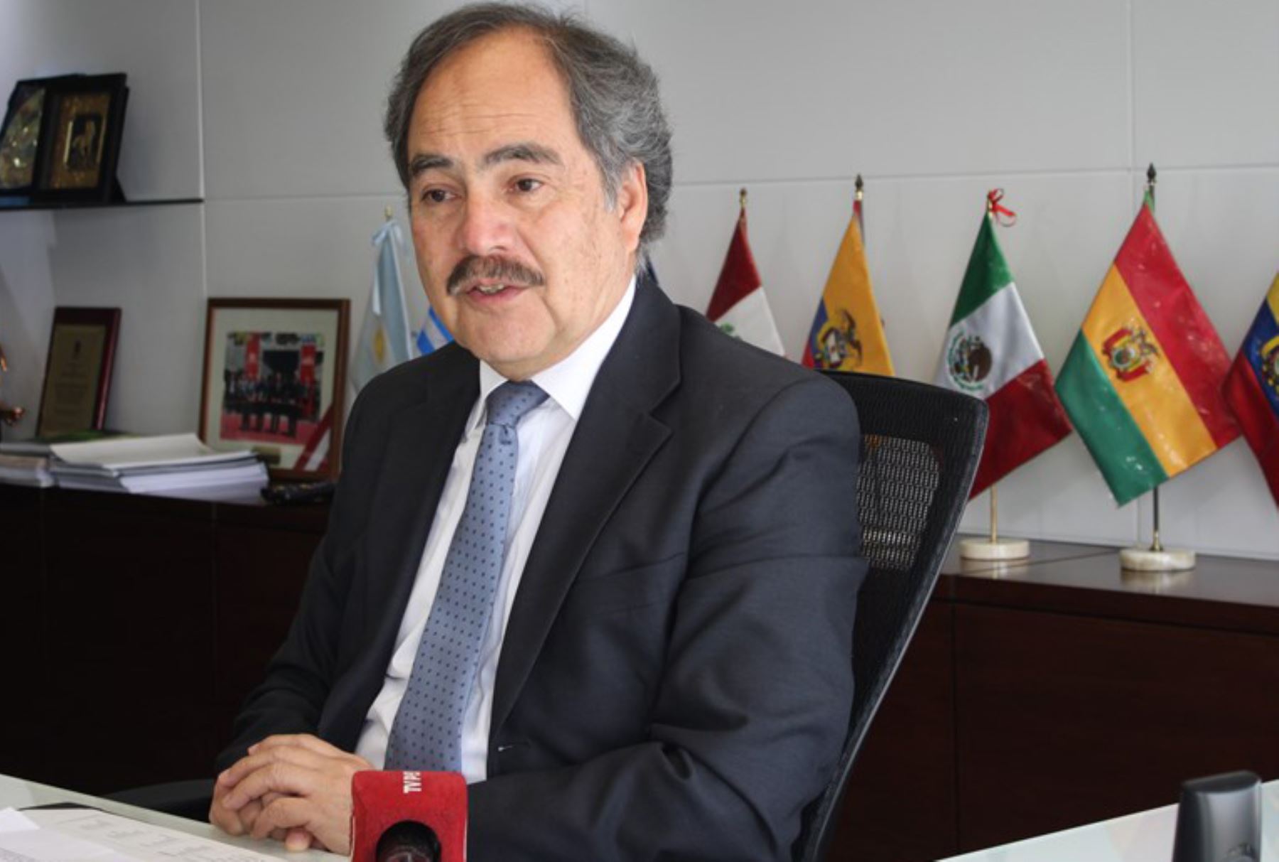 Presidente de Adex, Juan Varilias. ANDINA/Difusión