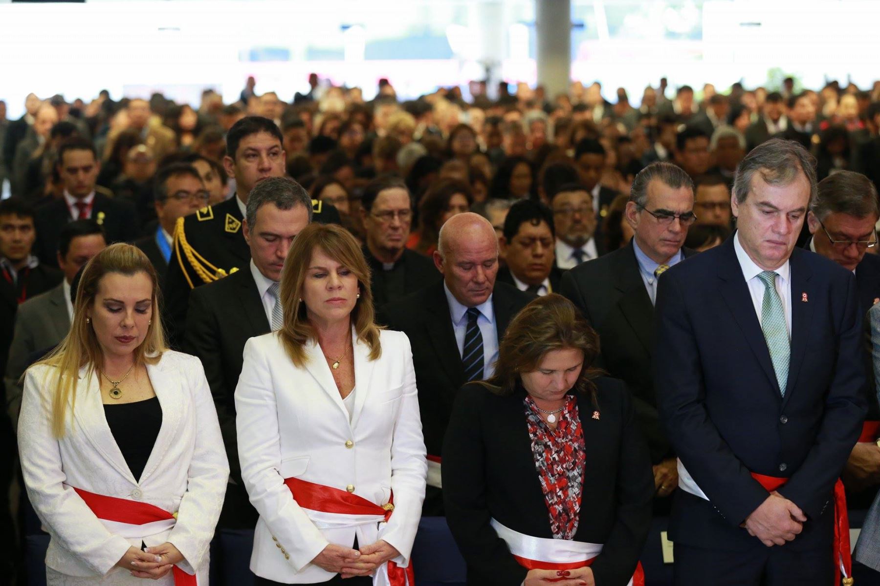 Presidente Kuczynski asiste a Ceremonia de Acción de Gracias por el Perú.