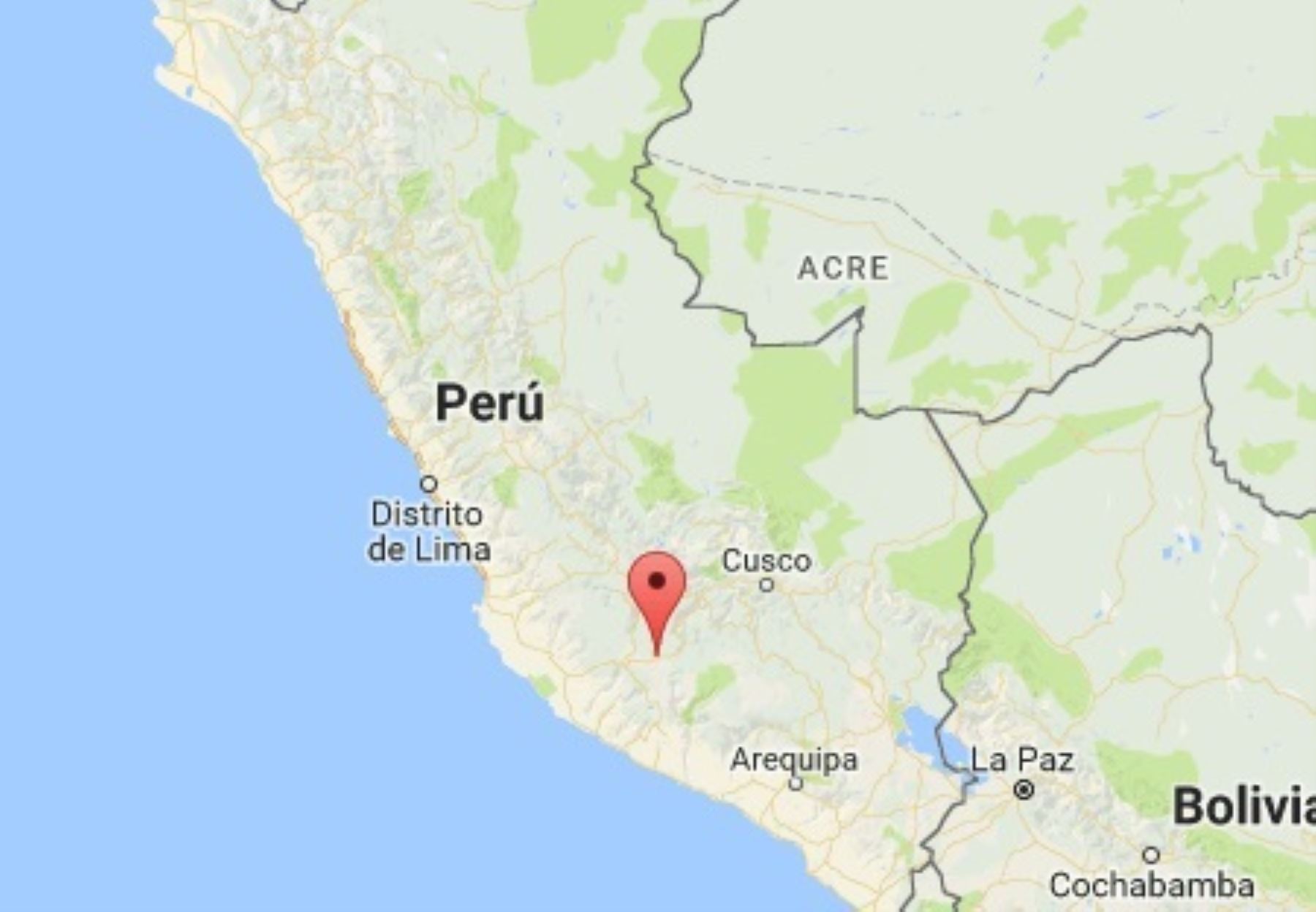 Un sismo de magnitud 4.4 se registró esta mañana a 12 kilómetros al noreste de la provincia de Antabamba, en el departamento de Apurímac, informó el Centro Sismológico Nacional del Instituto Geofísico del Perú. ANDINA/Difusión