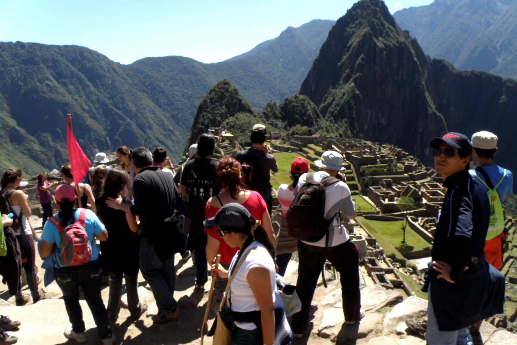 En julio se registró un importante número de visitas a la ciudadela inca de Machu Picchu. ANDINA/Percy Hurtado
