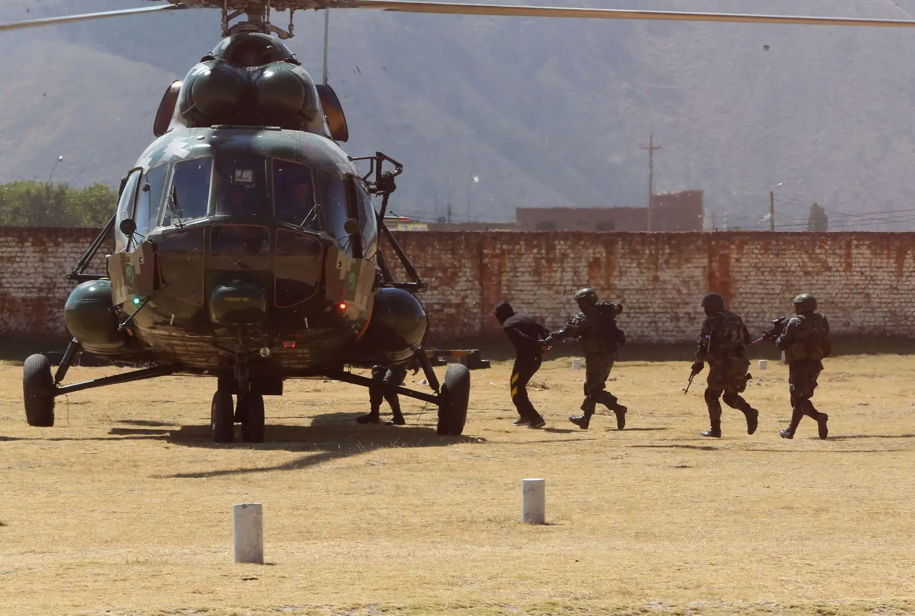 Fuerzas del orden capturan a cuatro presuntos terroristas en el Vraem. Foto: ANDINA/Archivo