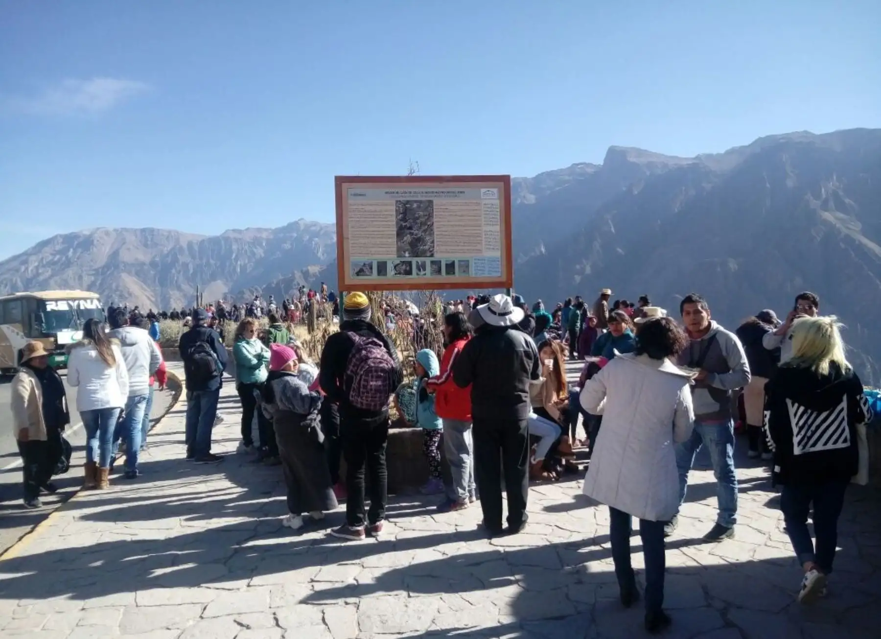 Se incrementa el número de turistas que visita el valle del Colca, en Arequipa. ANDINA