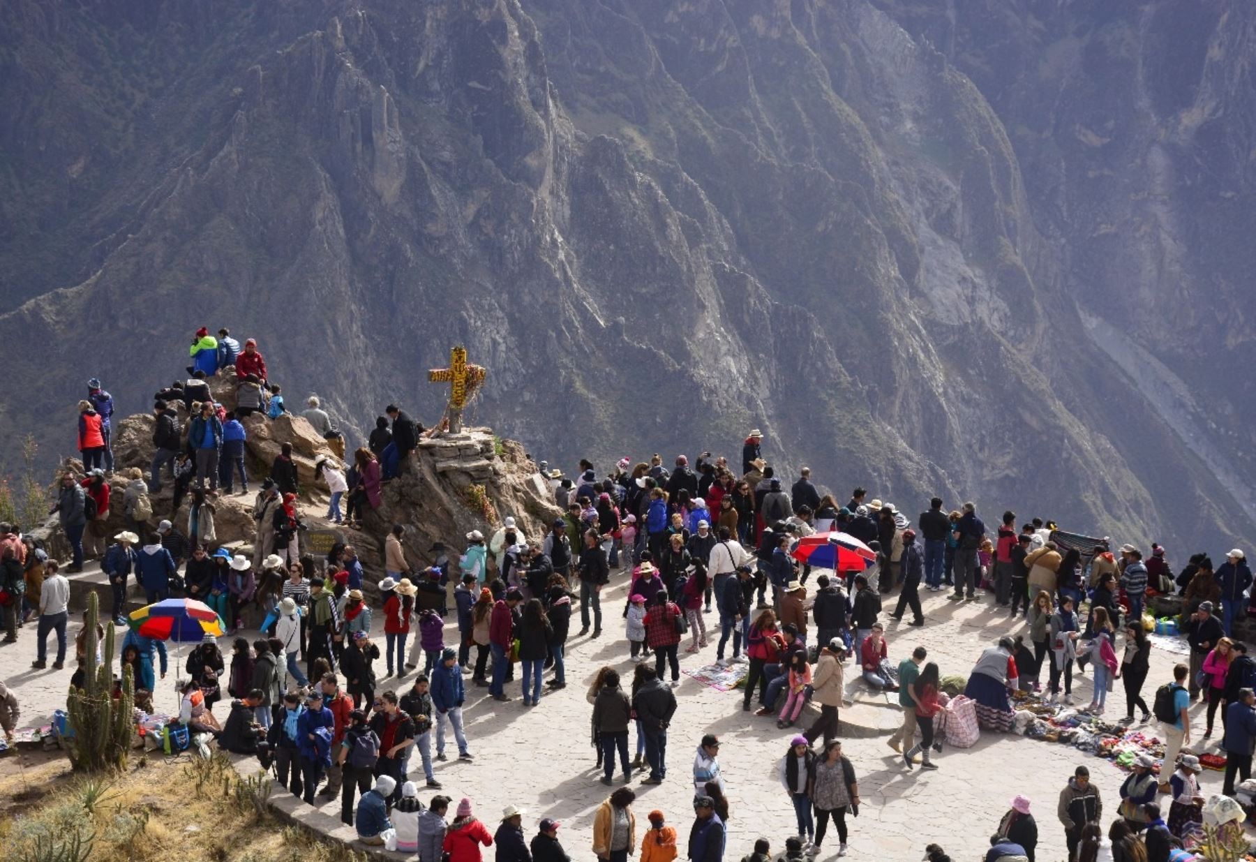 Se incrementa el número de turistas que visita el valle del Colca, en Arequipa. ANDINA
