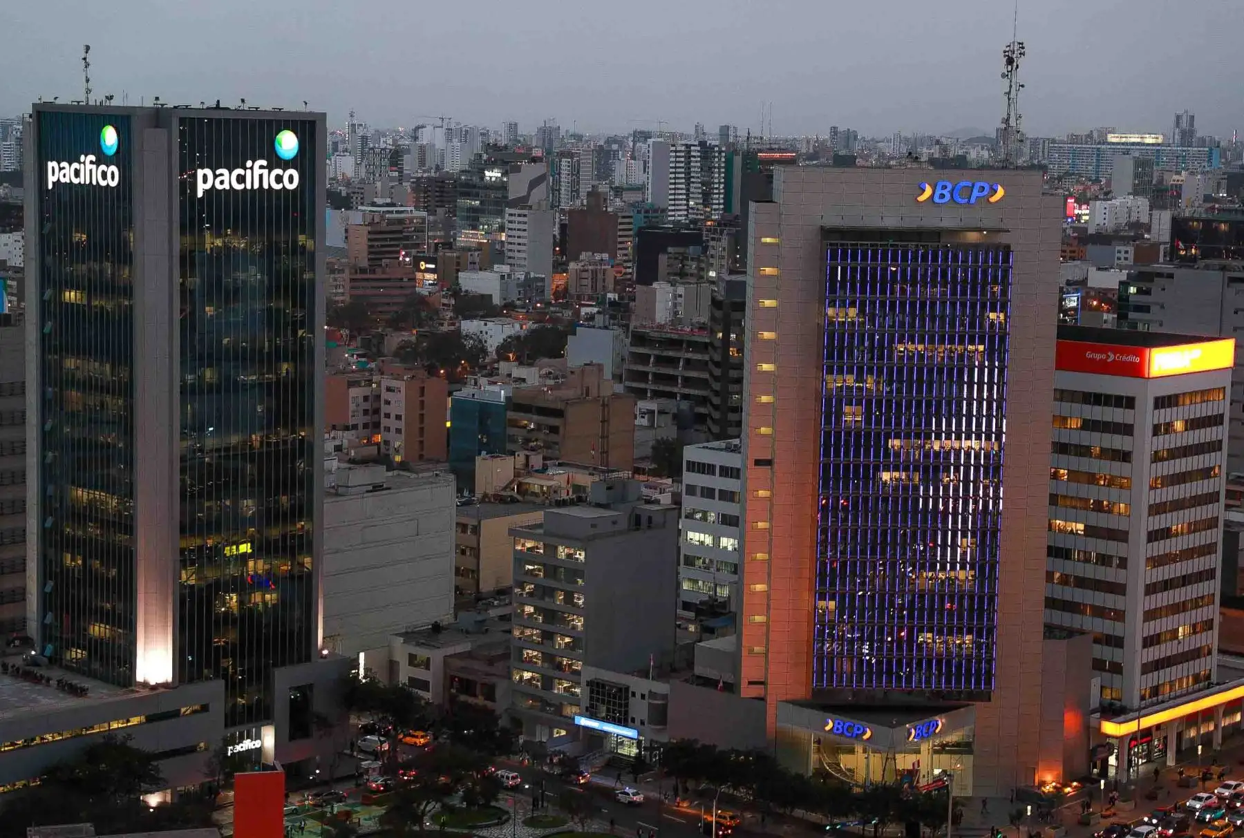 Centro Financiero. ANDINA/Carlos Lezama