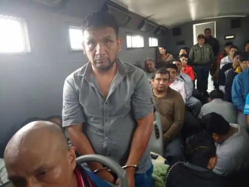 Entre los miembros de las bandas delincuenciales trasladados figura el excalde de Casma, Rommel Meza Cerna, implicado en el asesinato de su antecesor.